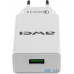  AWEI C-820 Travel charger 1USB 2.0A QC 3.0 White — інтернет магазин All-Ok. фото 3