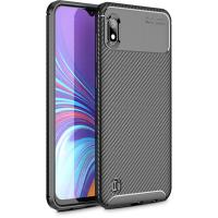 Чохол-накладка Ipaky Carbon Fiber Series/Soft TPU Case Samsung Galaxy M10 Black