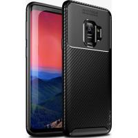 Чохол-накладка Ipaky Carbon Fiber Series/Soft TPU Case Samsung Galaxy S9 Black