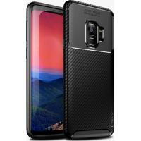 Чохол-накладка Ipaky Carbon Fiber Series/Soft TPU Case Samsung Galaxy S9 Plus Black