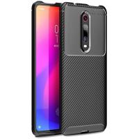 Чохол-накладка  Ipaky Carbon Fiber Series/Soft TPU Case Xiaomi Mi 9T/Mi 9T Pro/Redmi K20/K20 Pro Black