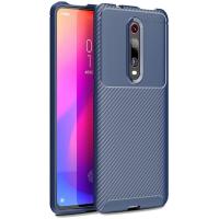 Чохол-накладка  Ipaky Carbon Fiber Series/Soft TPU Case Xiaomi Mi 9T/Mi 9T Pro/Redmi K20/K20 Pro Blue