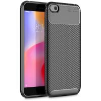 Чохол-накладка Ipaky Carbon Fiber Series/Soft TPU Case Xiaomi Redmi Go Black