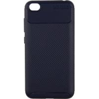 Чохол-накладка Ipaky Carbon Fiber Series/Soft TPU Case Xiaomi Redmi Go Blue