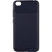 Чохол-накладка Ipaky Carbon Fiber Series/Soft TPU Case Xiaomi Redmi Go Blue — інтернет магазин All-Ok. фото 1