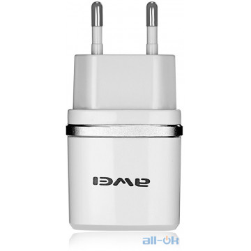 AWEI C-930 Travel charger 2USB 2.1A White/Black 