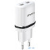 AWEI C-930 Travel charger 2USB 2.1A White/Black  — інтернет магазин All-Ok. фото 3