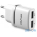 AWEI C-930 Travel charger 2USB 2.1A White/Silver  — інтернет магазин All-Ok. фото 2