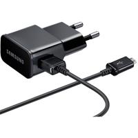 Samsung Travel Charger 1USB 2A + MicroUSB Cable 1.2m Black 