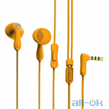 Навушники  Remax RM-301 Earphone Orange