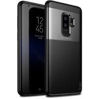 Чохол-накладка Ipaky Elegant Grid Design TPU Hybrid Case Samsung Galaxy S9 Plus G965F Black