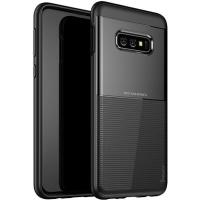 Чохол-накладка Ipaky Shield Series/Elegant Grid Design TPU Hybrid Case Samsung Galaxy S10e Black