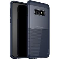 Чохол-накладка Ipaky Shield Series/Elegant Grid Design TPU Hybrid Case Samsung Galaxy S10e Blue