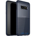 Чохол-накладка Ipaky Shield Series/Elegant Grid Design TPU Hybrid Case Samsung Galaxy S10e Blue — інтернет магазин All-Ok. фото 1