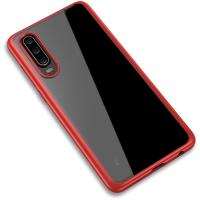 Чохол-накладка Ipaky Bright Series/TPU frame With Clear PC Case Huawei P30 Red