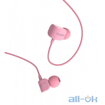 Навушники Remax RM-502 Earphone Pink