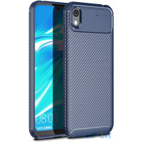Чохол-накладка Ipaky Carbon Fiber Series/Soft TPU Case Huawei Honor 8S Blue