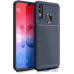 Чохол-накладка Ipaky Carbon Fiber Series/Soft TPU Case Huawei P Smart 2019 Blue — інтернет магазин All-Ok. фото 1
