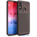 Чохол-накладка Ipaky Carbon Fiber Series/Soft TPU Case Huawei P Smart 2019 Brown — інтернет магазин All-Ok. фото 1