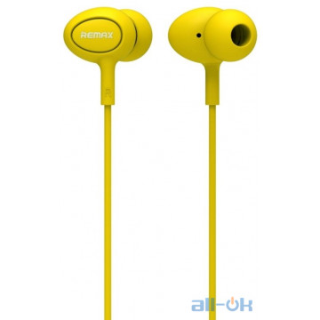 Навушники Remax RM-515 Earphone Yellow