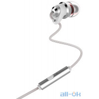 Навушники Remax RM-585 Metal Touching Earphone White