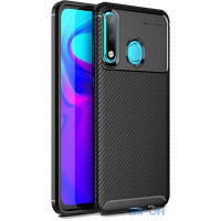 Чохол-накладка Ipaky Carbon Fiber Series/Soft TPU Case Huawei P30 Lite Black