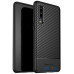 Чохол-накладка Ipaky Carbon Fiber Series/TPU Case With Carbon Fiber Huawei P30 Black — інтернет магазин All-Ok. фото 1