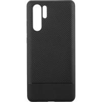 Чохол-накладка Ipaky Carbon Fiber Series/TPU Case With Carbon Fiber Huawei P30 Pro Gray