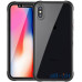 Чохол-накладка Ipaky 360° TPU Border + Transparent PC back iPhone X Black — інтернет магазин All-Ok. фото 1