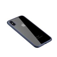 Чохол-накладка Ipaky Bright Series/TPU frame With Clear PC Case Apple iPhone XR Blue