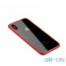 Чохол-накладка Ipaky Bright Series/TPU frame With Clear PC Case Apple iPhone XR Red — інтернет магазин All-Ok. фото 1