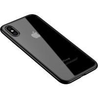 Чохол-накладка Ipaky Bright Series/TPU frame With Clear PC Case Apple iPhone XS Max Black