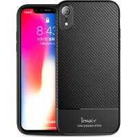 Чохол-накладка Ipaky Carbon Fiber Series/Soft TPU Case iPhone XR Black