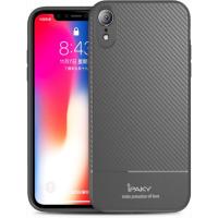 Чохол-накладка Ipaky Carbon Fiber Series/Soft TPU Case iPhone XR Gray