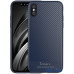 Чохол-накладка Ipaky Carbon Fiber Series/TPU Case With Carbon Fiber Apple iPhone X Blue — інтернет магазин All-Ok. фото 1
