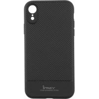 Чохол-накладка Ipaky Carbon Fiber Series/TPU Case With Carbon Fiber Apple iPhone XR Gray