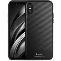 Чохол-накладка Ipaky Carbon Fiber Series/TPU Case With Carbon Fiber Apple iPhone XS Black