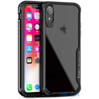 Чохол-накладка Ipaky Cucoloris Series/TPU Frame Anti-Scratch PC Case iPhone XR Black