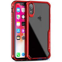 Чохол-накладка Ipaky Cucoloris Series/TPU Frame Anti-Scratch PC Case iPhone XR Red