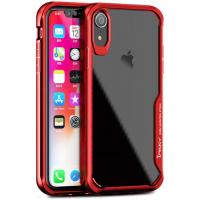 Чохол-накладка Ipaky Cucoloris Series/TPU Frame Anti-Scratch PC Case iPhone XR Red