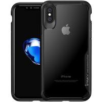 Чохол-накладка Ipaky Cucoloris Series/TPU Frame Anti-Scratch PC Case iPhone XS Black			