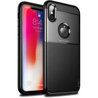 Чохол-накладка  Ipaky Shield Series/Elegant Grid Design TPU Hybrid Case Apple iPhone X Black