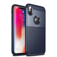 Чохол-накладка  Ipaky Shield Series/Elegant Grid Design TPU Hybrid Case Apple iPhone X Blue