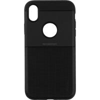 Чохол-накладка Ipaky Shield Series/Elegant Grid Design TPU Hybrid Case Apple iPhone XR Black