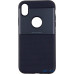 Чохол-накладка Ipaky Shield Series/Elegant Grid Design TPU Hybrid Case Apple iPhone XR Blue — інтернет магазин All-Ok. фото 1