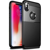 Чохол-накладка Ipaky Shield Series/Elegant Grid Design TPU Hybrid Case Apple iPhone XS Black