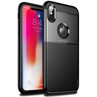 Чохол-накладка Ipaky Shield Series/Elegant Grid Design TPU Hybrid Case Apple iPhone XS Max Black