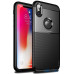 Чохол-накладка Ipaky Shield Series/Elegant Grid Design TPU Hybrid Case Apple iPhone XS Max Black — інтернет магазин All-Ok. фото 1