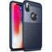 Чохол-накладка Ipaky Shield Series/Elegant Grid Design TPU Hybrid Case Apple iPhone XS Max Blue — інтернет магазин All-Ok. фото 1