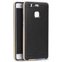 Чохол-накладка Ipaky TPU + PC Huawei P9 Black/Gold